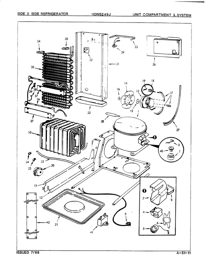 Diagram for NDNS249J (BOM: 8L40A)