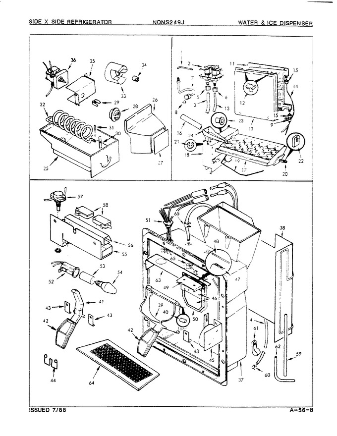 Diagram for NDNS249J (BOM: 8L40A)