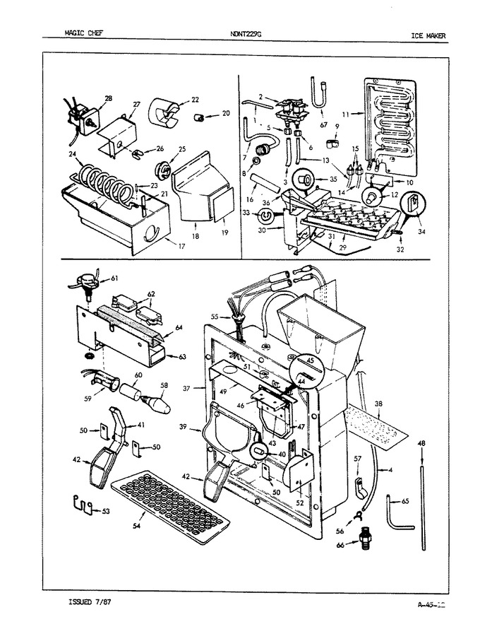 Diagram for NDNT229G (BOM: 5E69A)