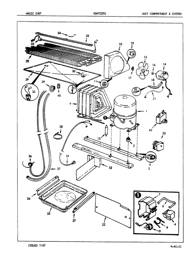 Diagram for NDNT229G (BOM: 5E69A)