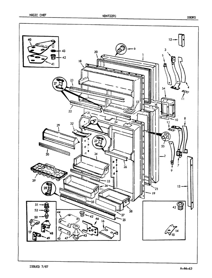 Diagram for NDNT229GA (BOM: 7D59A)