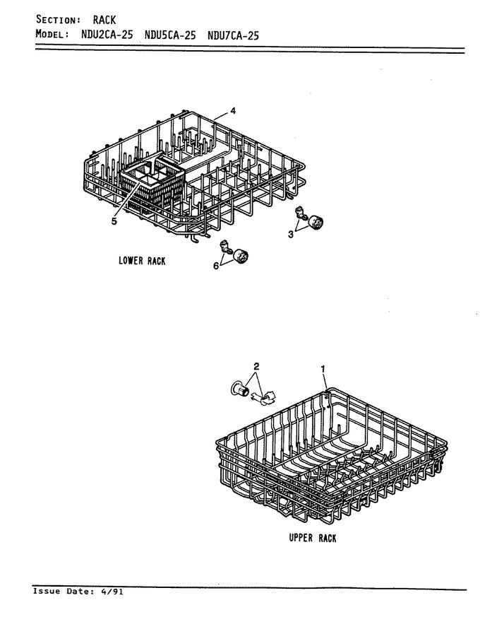 Diagram for NDU2CA-25