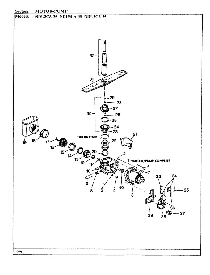 Diagram for NDU5CA-35