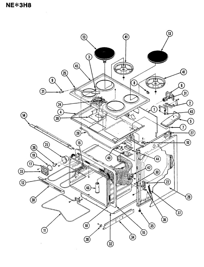 Diagram for NEA3H8CVW