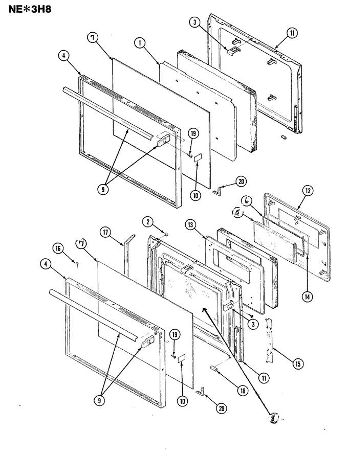 Diagram for NEA3H8CVW