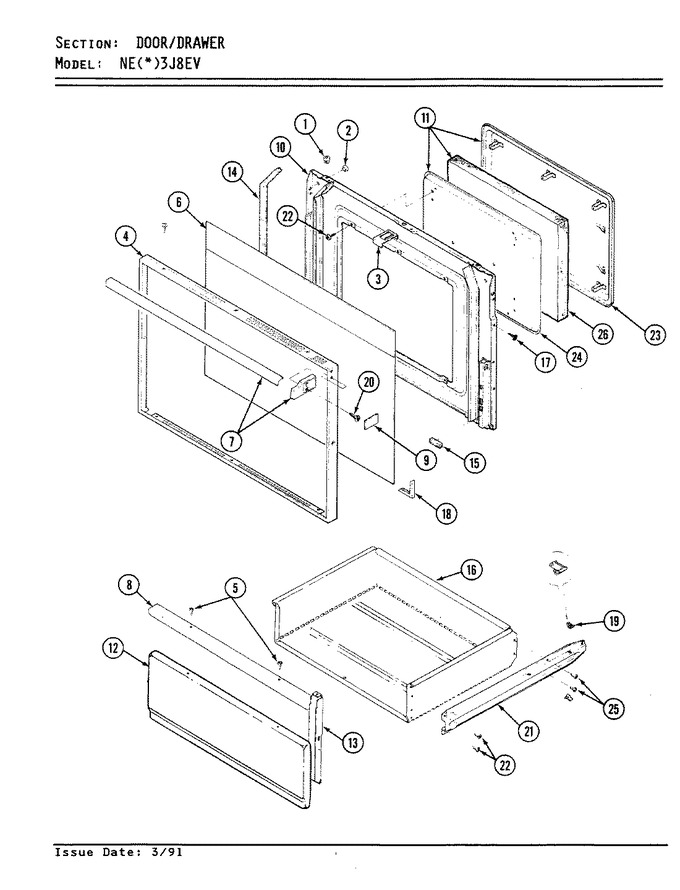 Diagram for NEA3J8EV