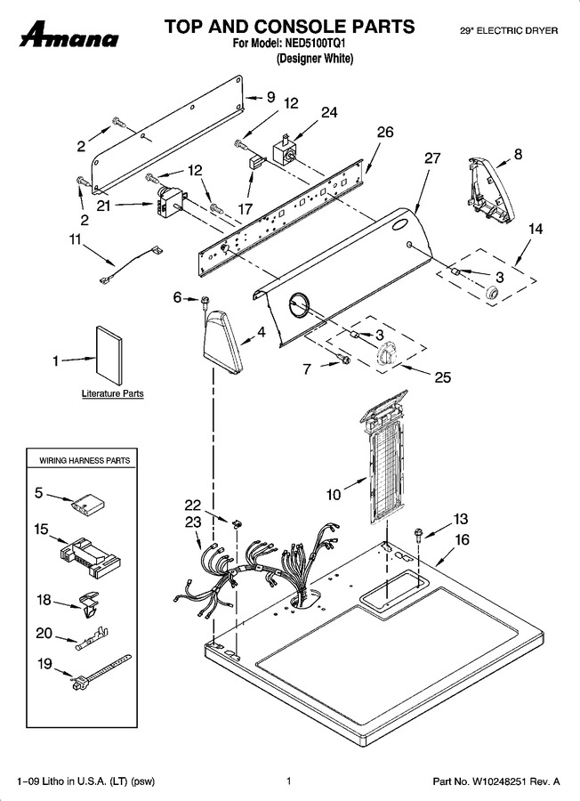 Diagram for NED5100TQ1