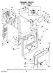 Diagram for 02 - Cabinet Parts