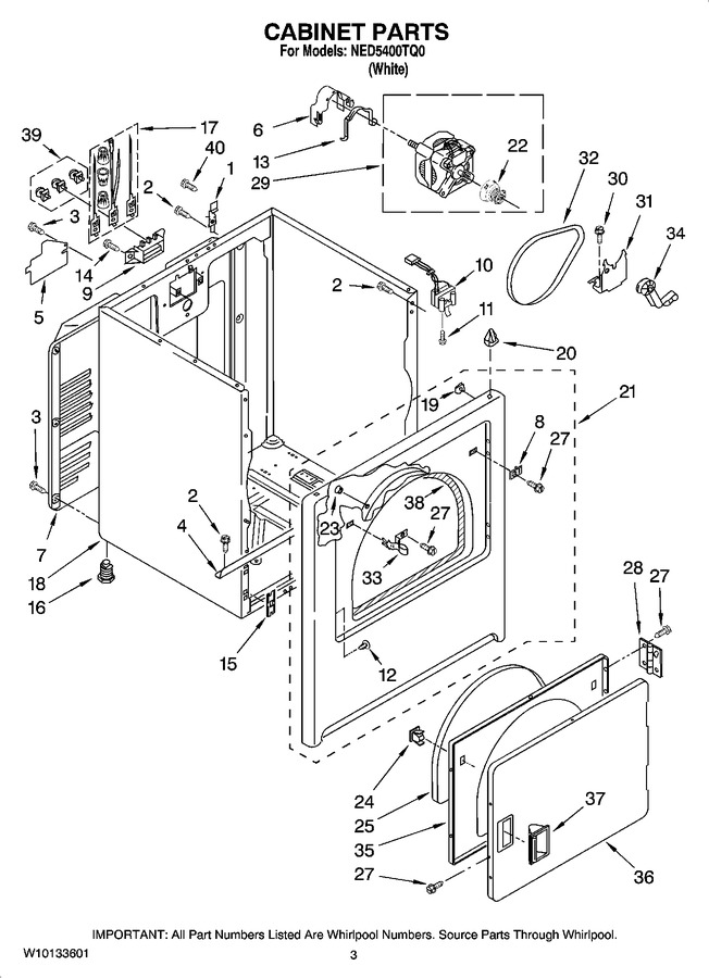 Diagram for NED5400TQ0
