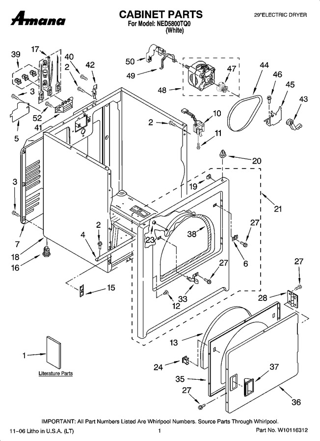 Diagram for NED5800TQ0
