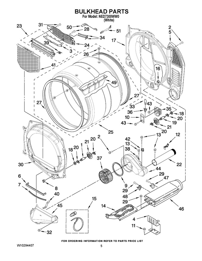 Diagram for NED7300WW0