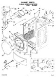 Diagram for 02 - Cabinet Parts