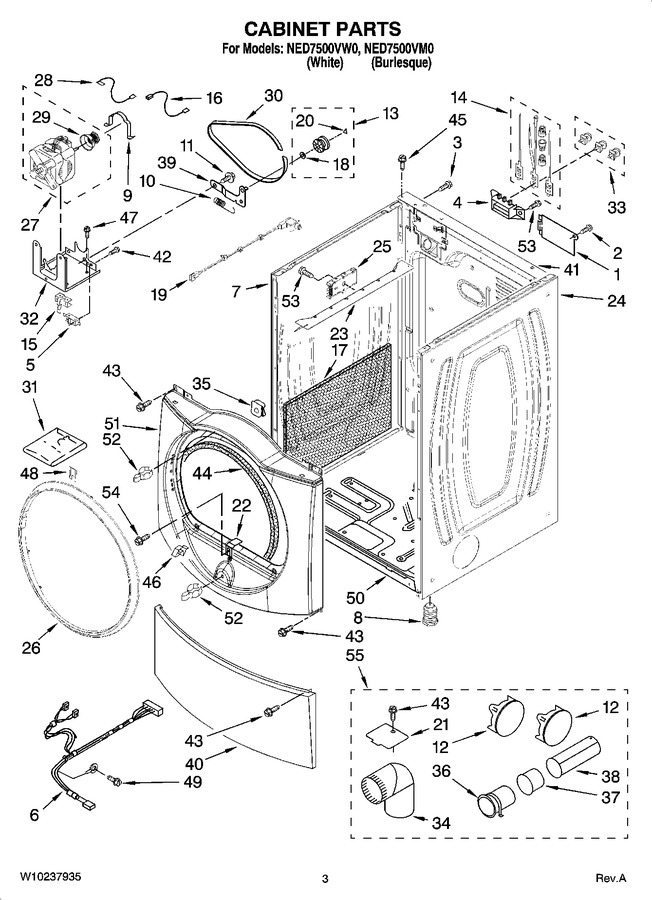 Diagram for NED7500VM0