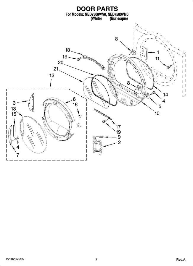 Diagram for NED7500VM0