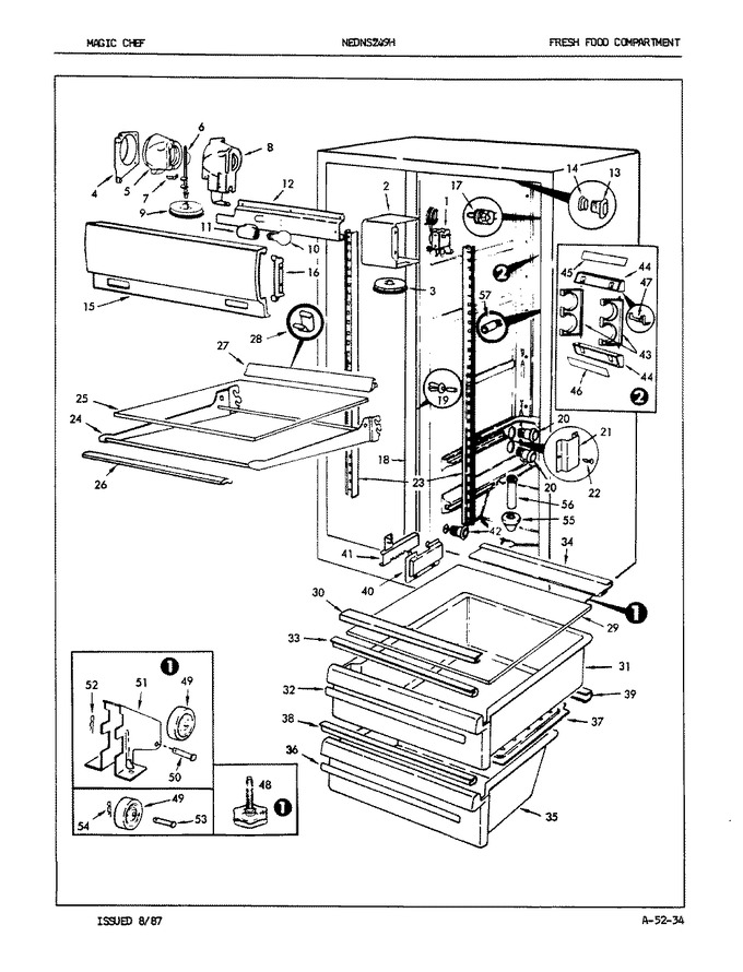 Diagram for NEDNS249HH (BOM: 7L38A)