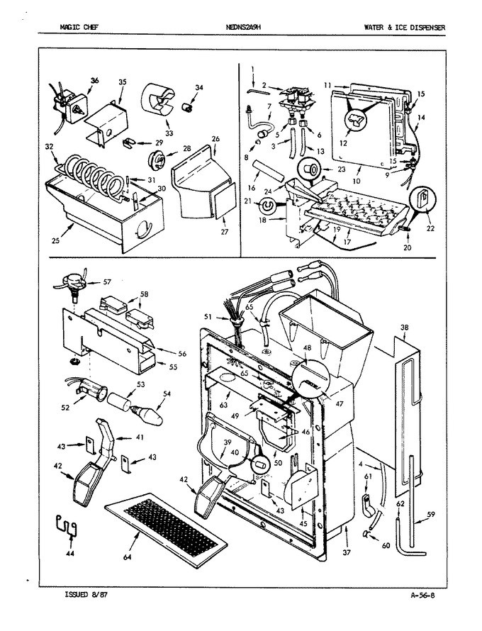 Diagram for NEDNS249HH (BOM: 7L38A)