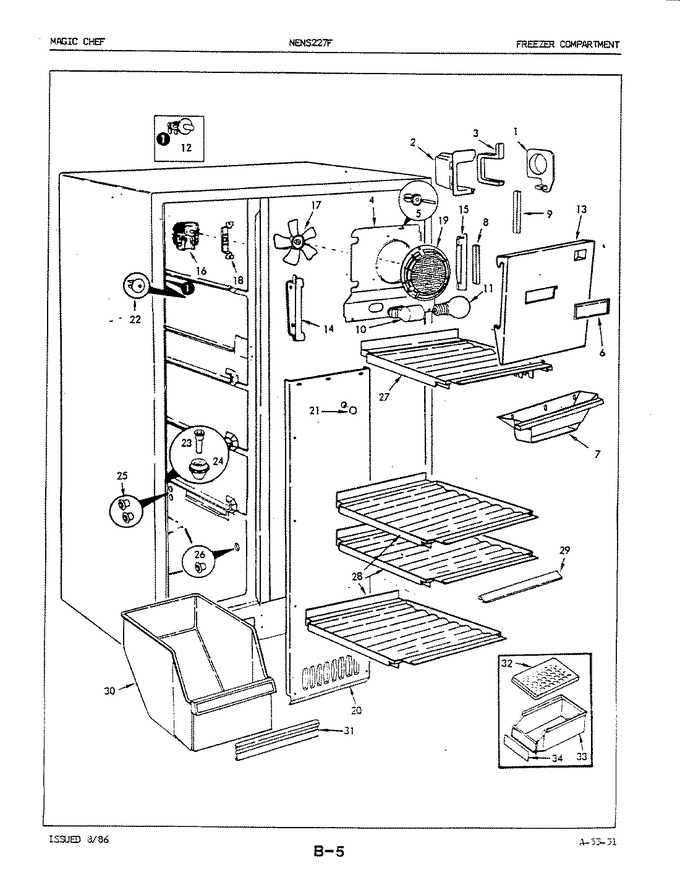 Diagram for NENS227F (BOM: 5M50B)