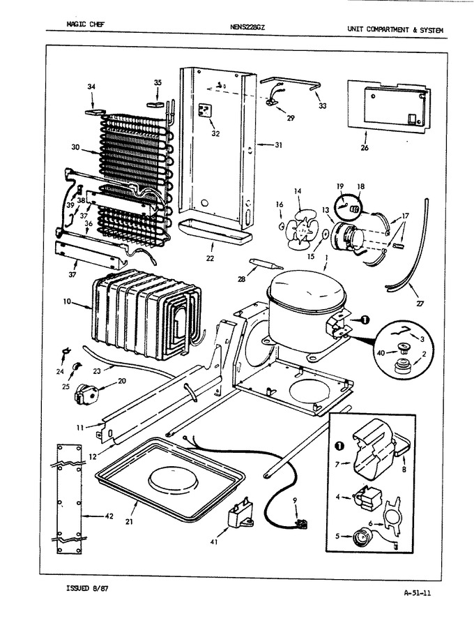 Diagram for NENS228GZH (BOM: 7L33A)