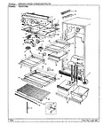 Diagram for 03 - Fresh Food Compartment