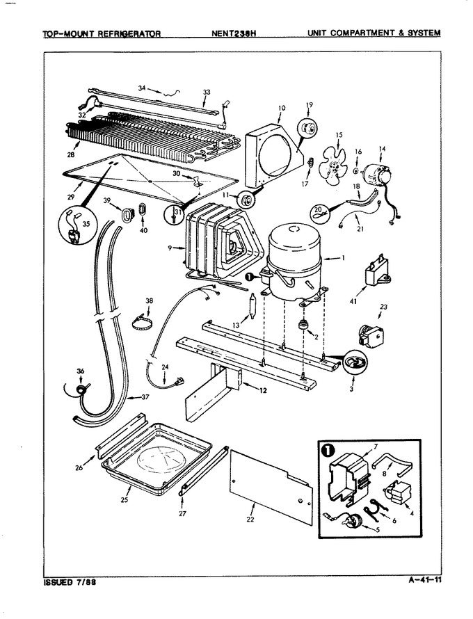 Diagram for NENT238H (BOM: 7A72A)