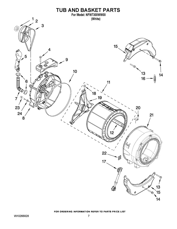 Diagram for NFW7300WW00