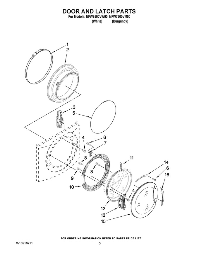 Diagram for NFW7500VW00