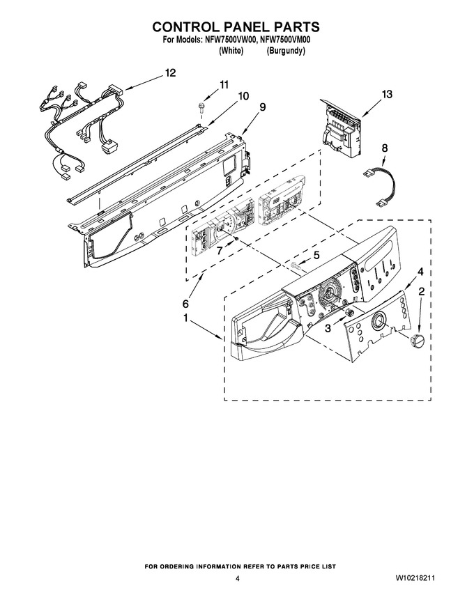 Diagram for NFW7500VM00