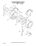 Diagram for 05 - Tub And Basket Parts