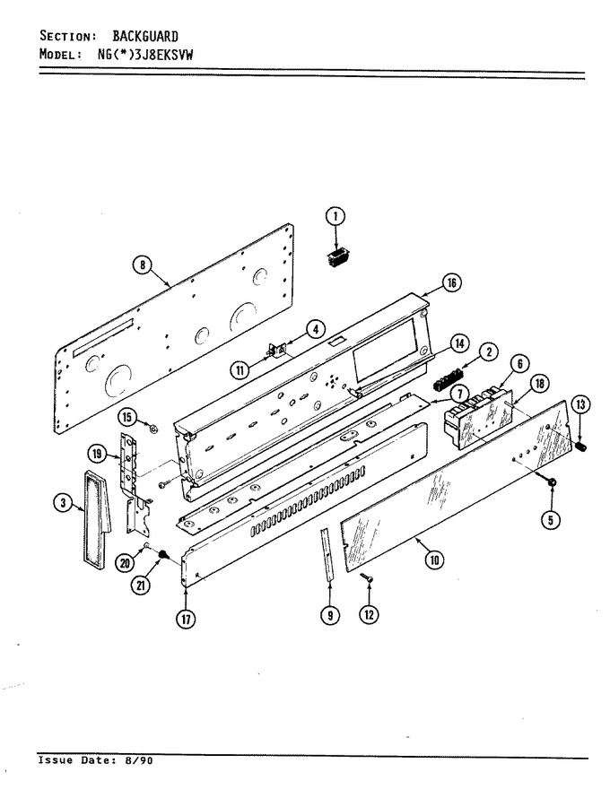 Diagram for NGA3J8EKSVW
