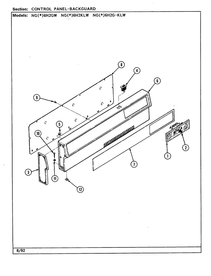 Diagram for NGW6H2KLW