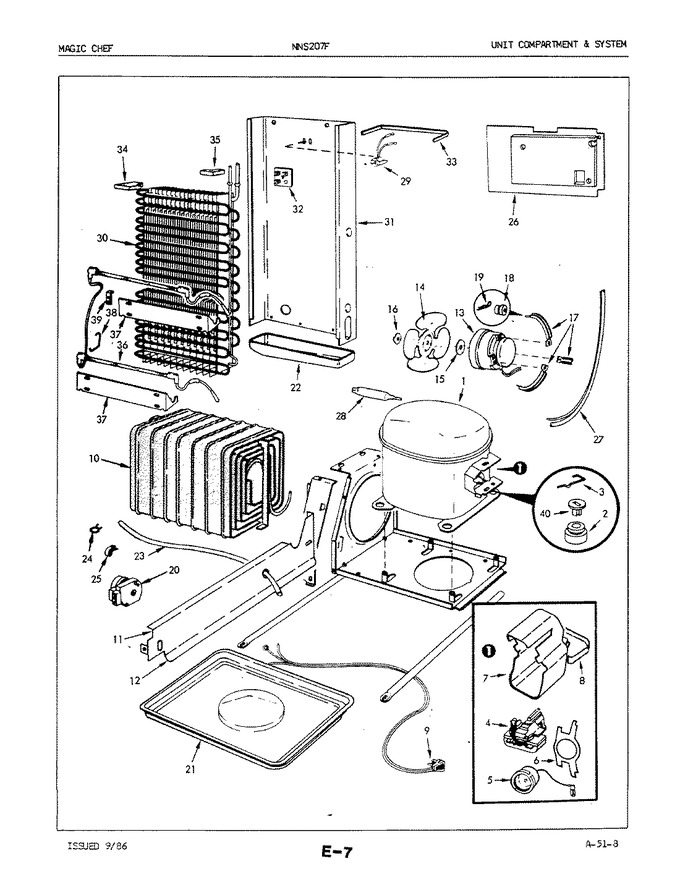 Diagram for NNS207FH (BOM: 5M52B)