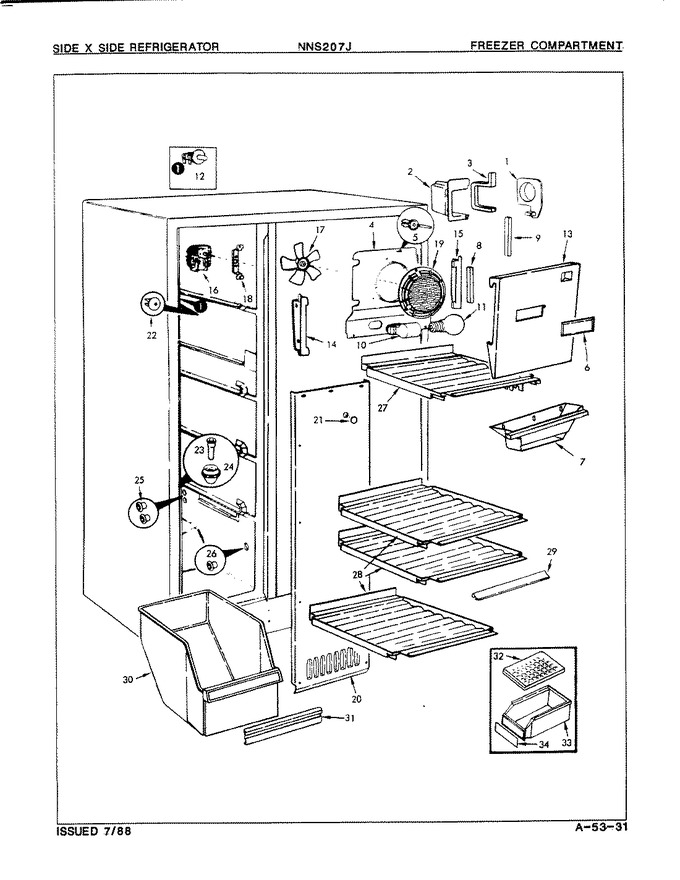 Diagram for NNS207JA (BOM: 9P01A)