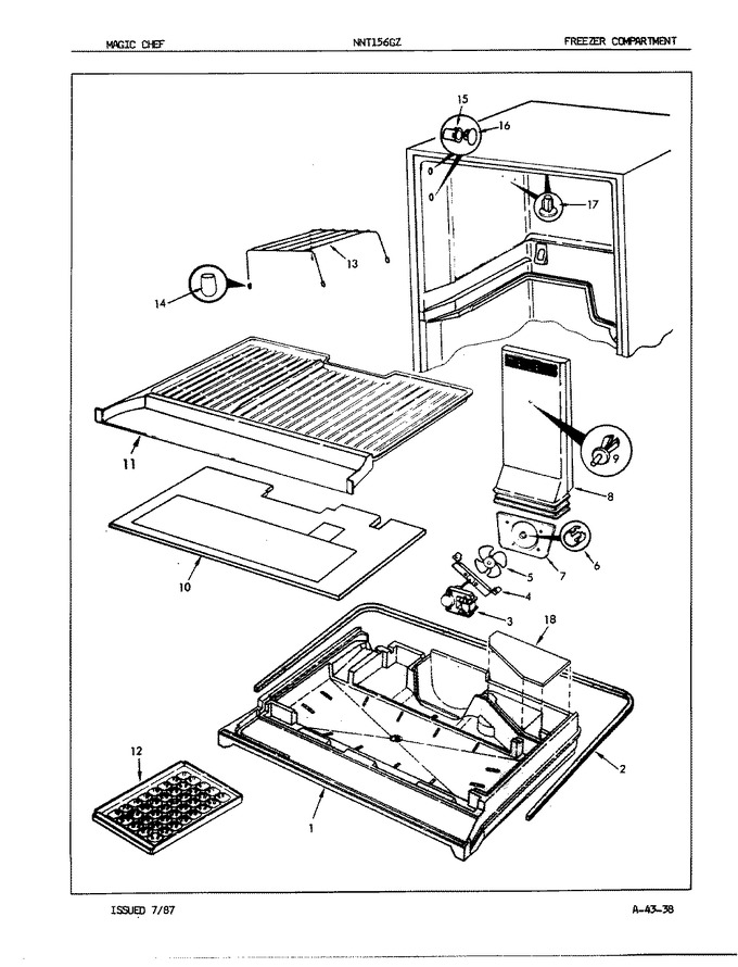 Diagram for NNT156GZA (BOM: 7A08B)