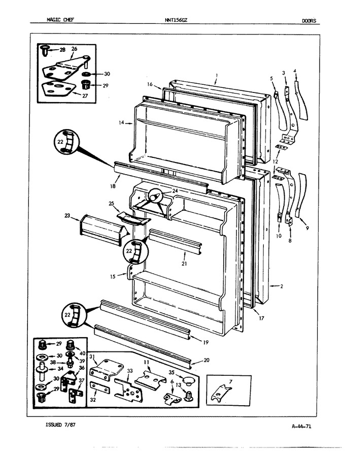 Diagram for NNT156GZA (BOM: 7A08A)