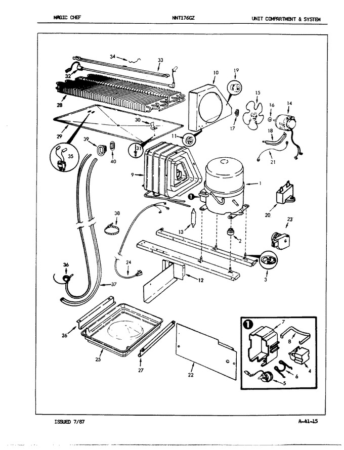 Diagram for NNT176GZA (BOM: 7A09B)