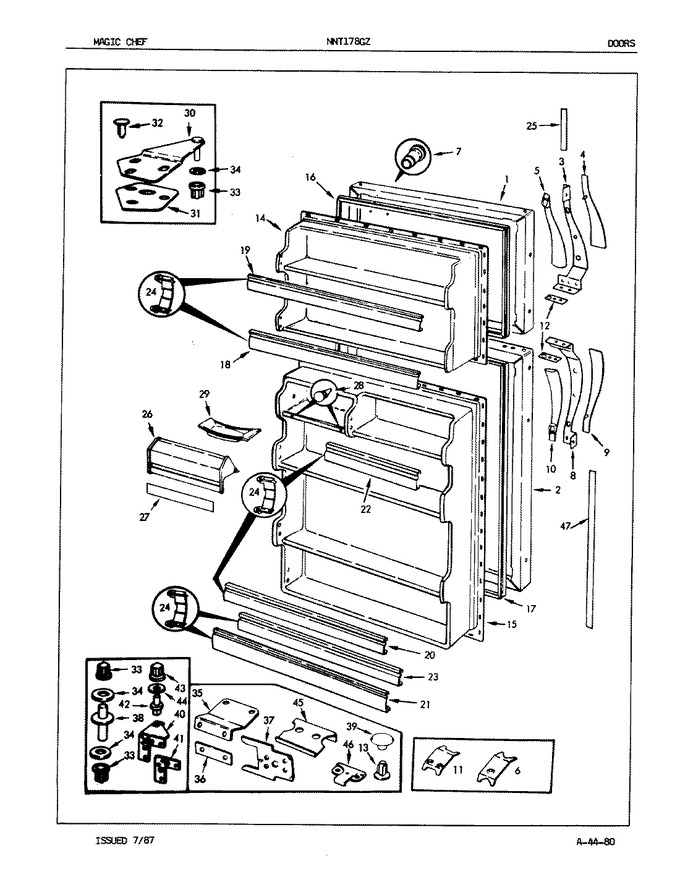 Diagram for NNT178GZA (BOM: 7A10A)