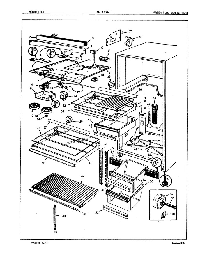 Diagram for NNT178GZA (BOM: 7A10A)