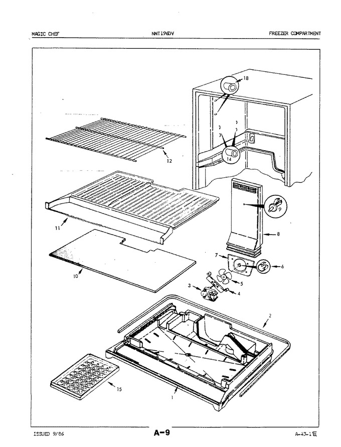 Diagram for NNT196DVA (BOM: 5A53B)