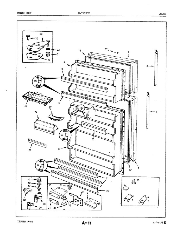 Diagram for NNT196DVA (BOM: 5A53B)