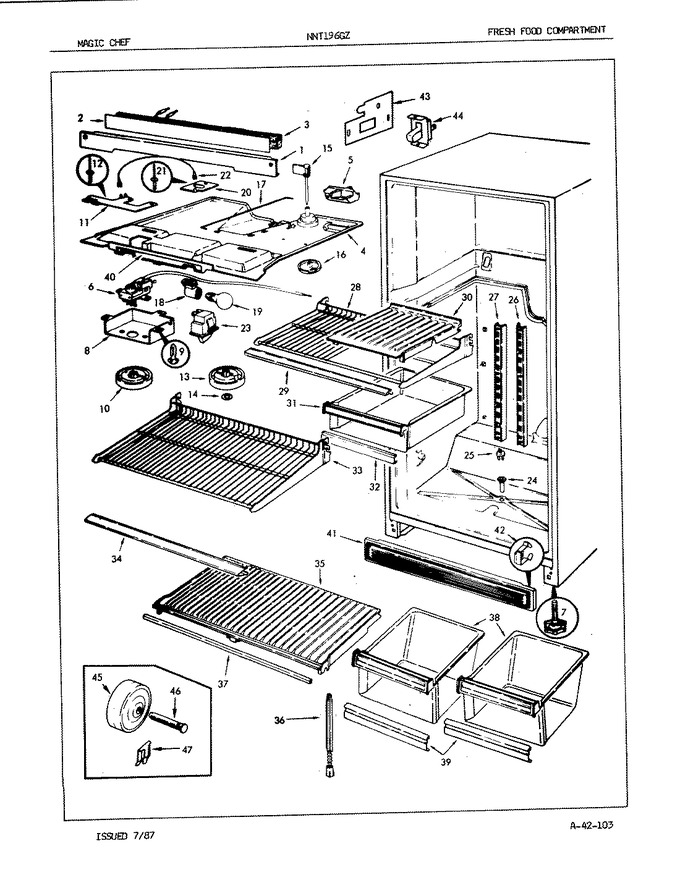Diagram for NNT196GZ (BOM: 7A11B)