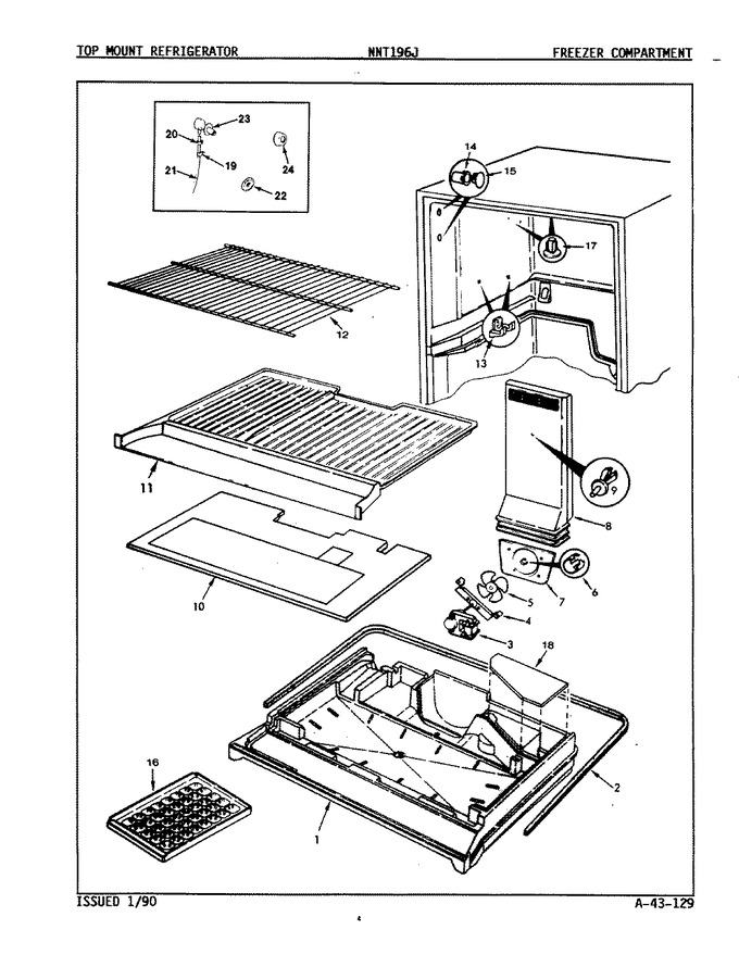 Diagram for NNT196JA (BOM: 9G45B)