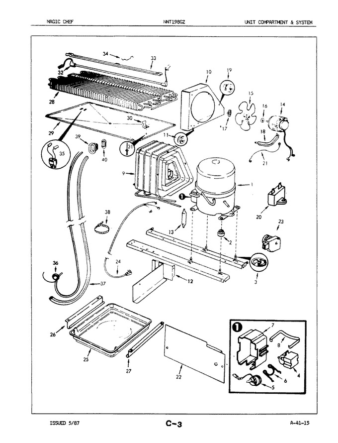 Diagram for NNT198GZA (BOM: 7A12A)