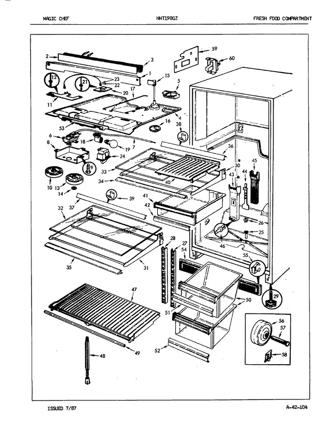 Diagram for NNT198GZ (BOM: 7A12B)