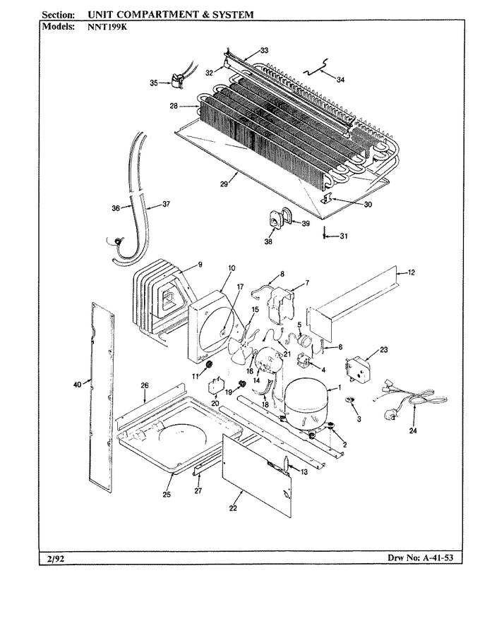 Diagram for NNT199KH (BOM: CC65A)