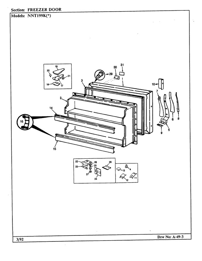 Diagram for NNT199KH (BOM: CC67A)