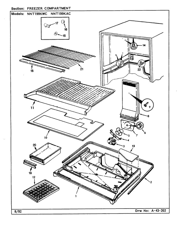 Diagram for NNT199KA (BOM: CC69A)