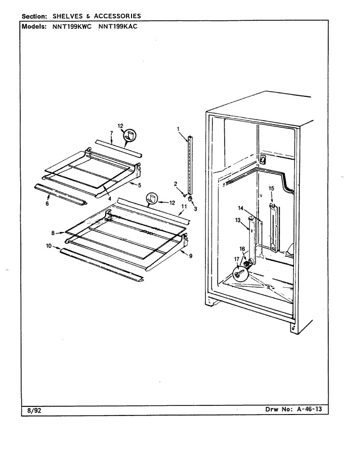 Diagram for NNT199KA (BOM: CC69A)