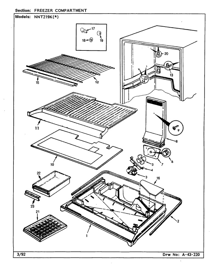 Diagram for NNT219KA (BOM: BC80B)