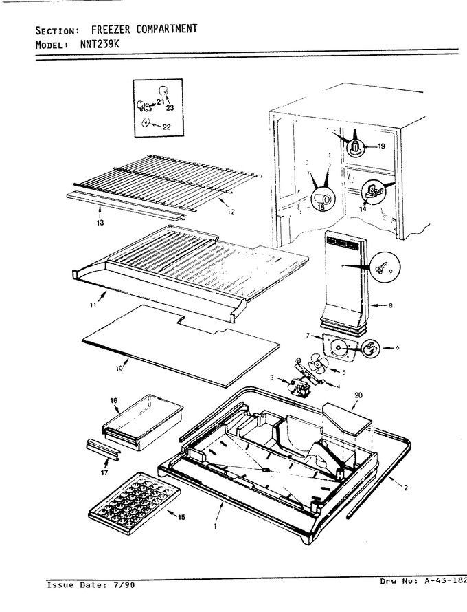 Diagram for NNT239K (BOM: AC95A)