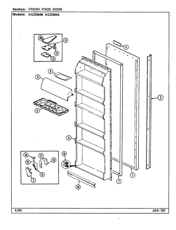 Diagram for NS208MA (BOM: DR07A)